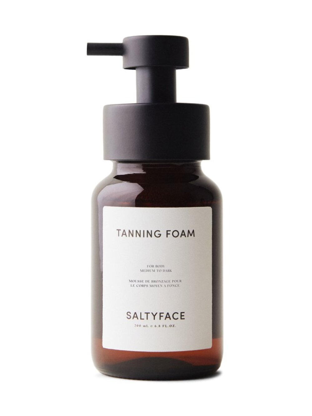 MSRP $59 – Saltyface Tanning Foam – Medium to Dark – 200 ml / 6.8 oz – NIB